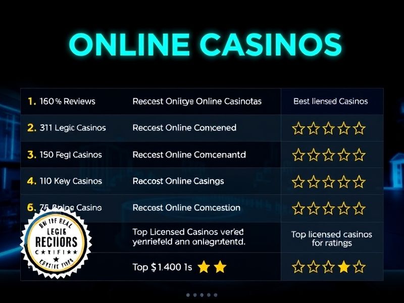 Discover the most real and legitimate online casinos in 2023. Trusted reviews, licensing details, game variety, bonuces, and security insights to help you gamble wisely.